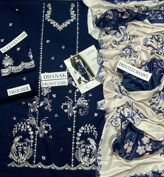SAFA NOOR Unstitched Winter Collection