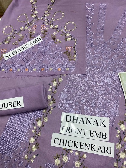 MUSHAQ Unstitched women Winter Collection Suits